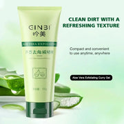 Face Exfoliating Gel Aloe Vera Facial Exfoliating Scrub Cleanses Remove Blackhead Moisturizing Shrink Pores Skin Care 30g-100g