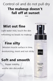 100ml Long-Lasting Makeup Fixing Spray Waterproof Sweatproof Oil-Control Hydrating Setting Mist for Perfect Cosmetics Finish