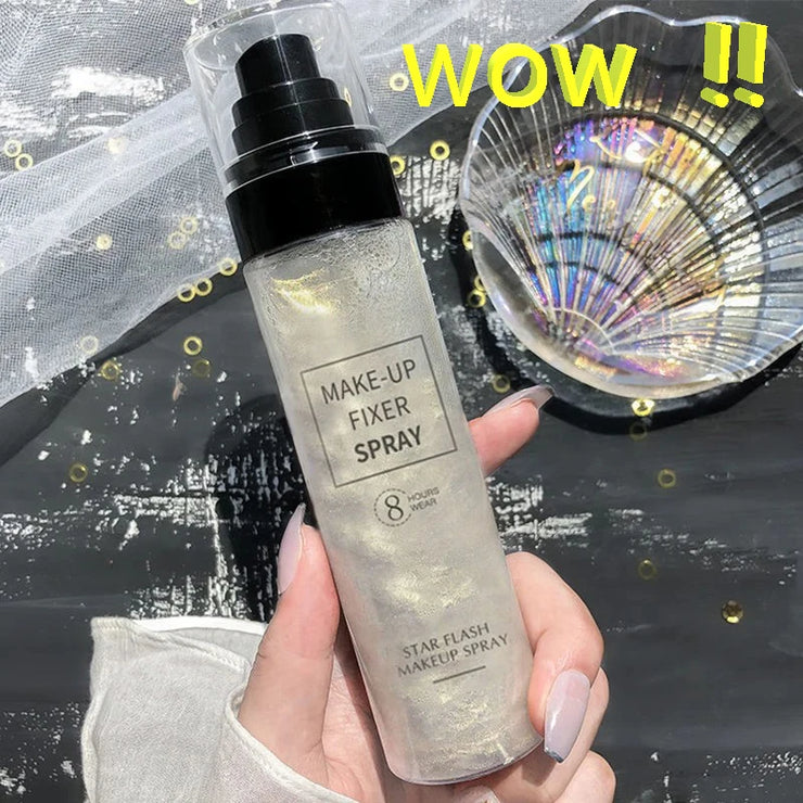 100ml Long-Lasting Makeup Fixing Spray Waterproof Sweatproof Oil-Control Hydrating Setting Mist for Perfect Cosmetics Finish