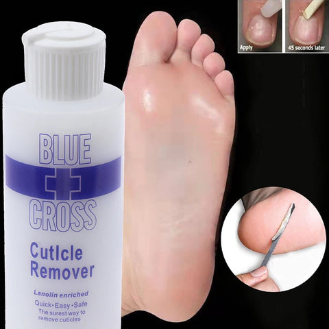 30/177ml  Foot Exfoliator Softener Remove Foot Cuticle Remove Dead Dead Skin and Calluses Foot Mask Pedicure Nail Enhancer