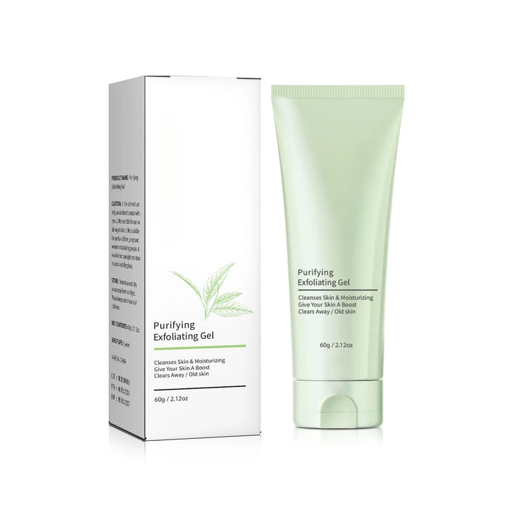 Face Exfoliating Gel Deep Cleansing Pores,Remove Dead Skin Purify Gentle Exfoliate Oil Control Moisturizing Face Scrub Skin Care
