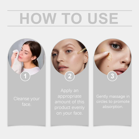 Moisturizing Essence Deeply Nourish Reduce Wrinkles Fade Fine Lines Improve Skin Elasticity Brightening Smooth Hydrating Essence