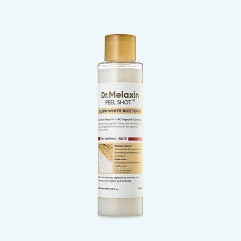 White Rice Toner Deep Moisturizing Soothing the Skin Cleanses Skin Nourishes Hydrates Relieve Dry White Rice Astringent Water