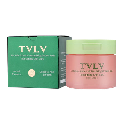 100Pcs Skincare Toner Pads with Centella Asiatica Niacinamide Cleansing Cotton Pads Deep Hydrating Moisturizing Toner Cotton Pad
