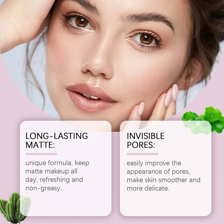 Makeup Setting Spray Waterproof Sweat-Proof Flawless Matte Effect All Day Refreshing Oil Control Non-sticky Makeup Fixing Mist