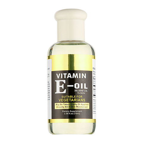 75ml Vitamin E Oil Face Serum Oil Shrink Pores Anti Wrinkle Aging Freckle Anti-wrinkle Lightens Dark Spots Repair Face Skin Care