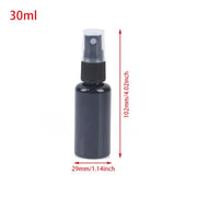1Pcs Perfume Cosmetic Face Hydration Refillable Spray Bottle 20/30/50/60/100ml Travel Accessories Small Watering Can Black Empty