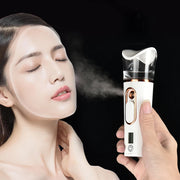 Nano Facial Sprayer Mini Humidifier Portable Wireless Cool Mist Maker Fogger Hydration Humidifier Skin Care UsB Rechargeable Spa