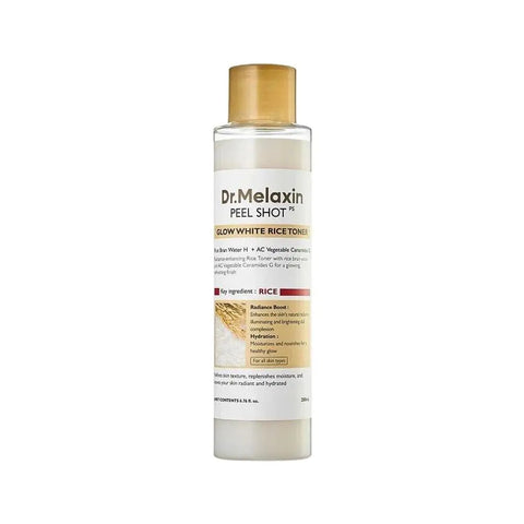 White Rice Toner Deep Moisturizing Soothing the Skin Cleanses Skin Nourishes Hydrates Relieve Dry White Rice Astringent Water
