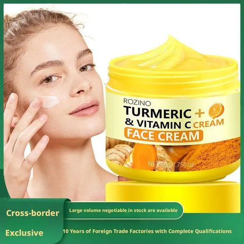 Turmeric Lemon Soap/cleansing pad/Face Cream/Serum Turmeric Series Skincare Product Brighten Skin Tone For All Skin Type Nourish