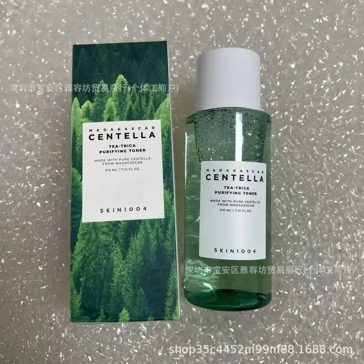 skin1004 Centella asiatica toner is gentle and acne-relieving, moisturizing, soothing and repairing barriers, wet compress 210ml