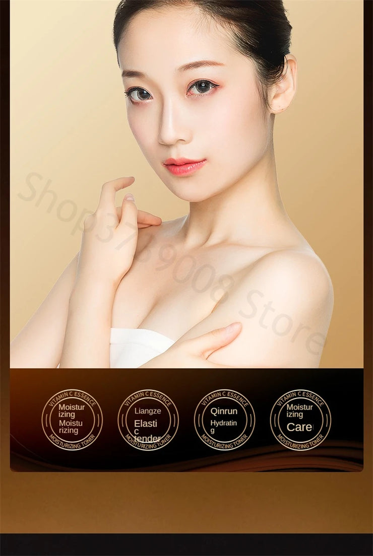 Vitamin C Toner Hydrating Moisturizing Refreshing Shrinking Pores VC Face Tonic Whitening Brighten Facial Makeup Water Skin Care