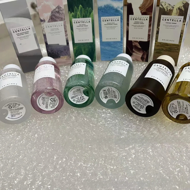 skin1004 Centella asiatica toner is gentle and acne-relieving, moisturizing, soothing and repairing barriers, wet compress 210ml