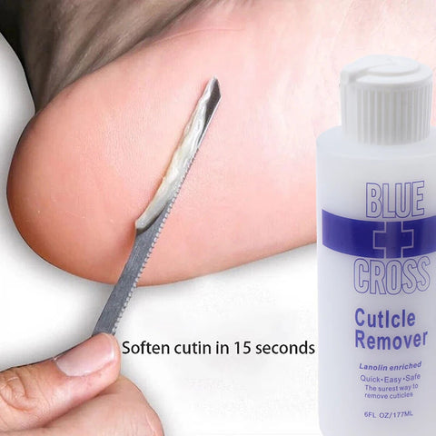 30/177ml  Foot Exfoliator Softener Remove Foot Cuticle Remove Dead Dead Skin and Calluses Foot Mask Pedicure Nail Enhancer