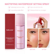 Mattifying Setting Spray Waterproof Makeup Long Lasting Oil Control Moisturizing Non-Sticky Spray Fixer Spray For All Skinprimer