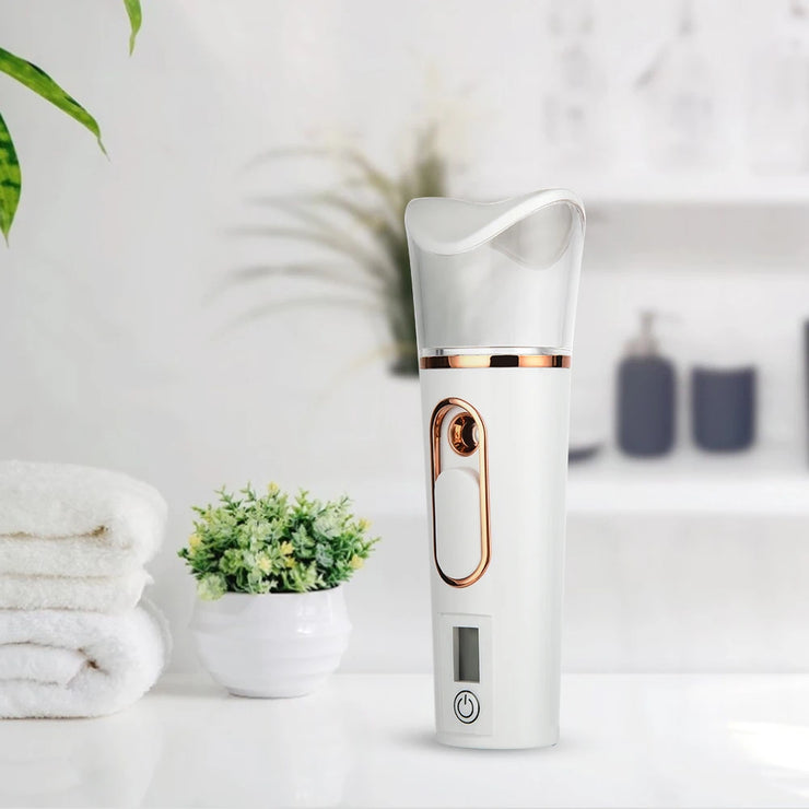 Nano Facial Sprayer Mini Humidifier Portable Wireless Cool Mist Maker Fogger Hydration Humidifier Skin Care UsB Rechargeable Spa