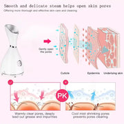Facial Steamer Skin Care Machine Deeply Cleaning Spa Face Sprayer Cleaner Personal Care & Beauty Appliances