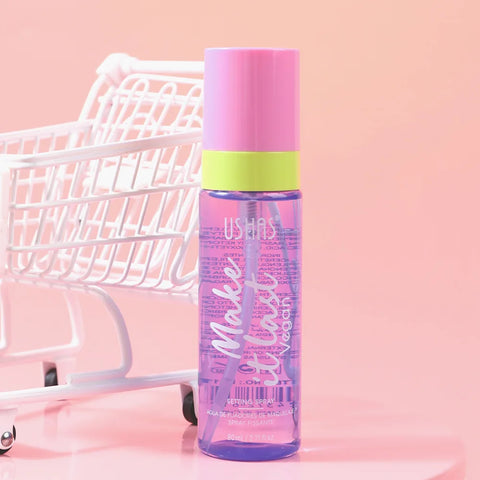 USHAS 80ml Setting Spray Waterproof, Moisturizing Oil-Control & Hydrating  Long-Lasting Makeup Fixer