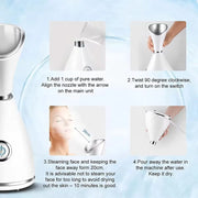 Facial Steamer Skin Care Machine Deeply Cleaning Spa Face Sprayer Cleaner Personal Care & Beauty Appliances