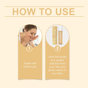 Hydrating Facial Mist Hyaluronic Acid Lightweight Moisturizing Spray Sensitive Skin Fast Absorbing Non Greasy Refreshing Boost