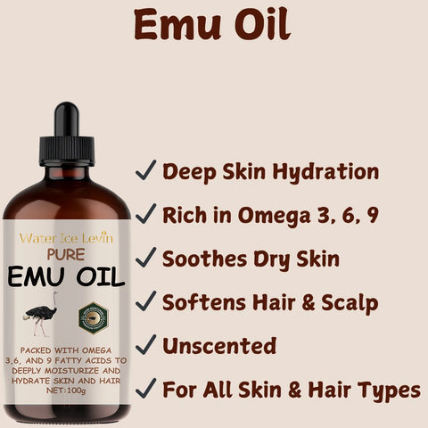 Pure Cold-Pressed Essential Oil, Soft and Smooth Skin, Suitable for Face, Body, Smooth and Firm, Rich in Glycerin, Suitable for All Skin Types, Essential Oils