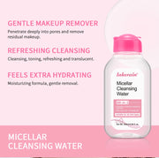 All in One Cleansing Water Deep Makeup Remove Sensitive Soothes Vegetarian Non-stimulating Cleaning Hydrate Cleansing Products
