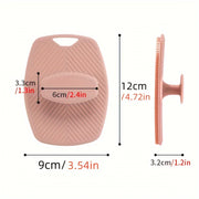 Gentleman's Exfoliator - Ergonomic Non-Slip Handle, Soft Silicone Body Scrubber for Gentle Exfoliation, Easy to Clean & Rinse