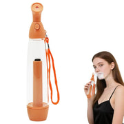 Facial Mister Handheld Hydrating Humidifier Eye Sprayer Manual Steamer Hydrating Skin Care Tools Portable Humidifier for Home