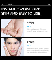 LAIKOU Men Moisturizer Toner Hydrating Improving Dry Oil Control Face Care Refreshing Rejuvenate Korean Skin Care Product 100ml