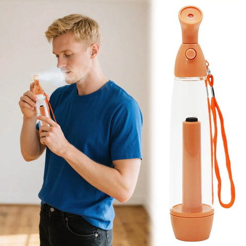 Mist Spray Bottle Moisturizing Handheld Mist Sprayer Humidifier Skin Care Tools Small Steamer Manual Portable for Women Men Eye